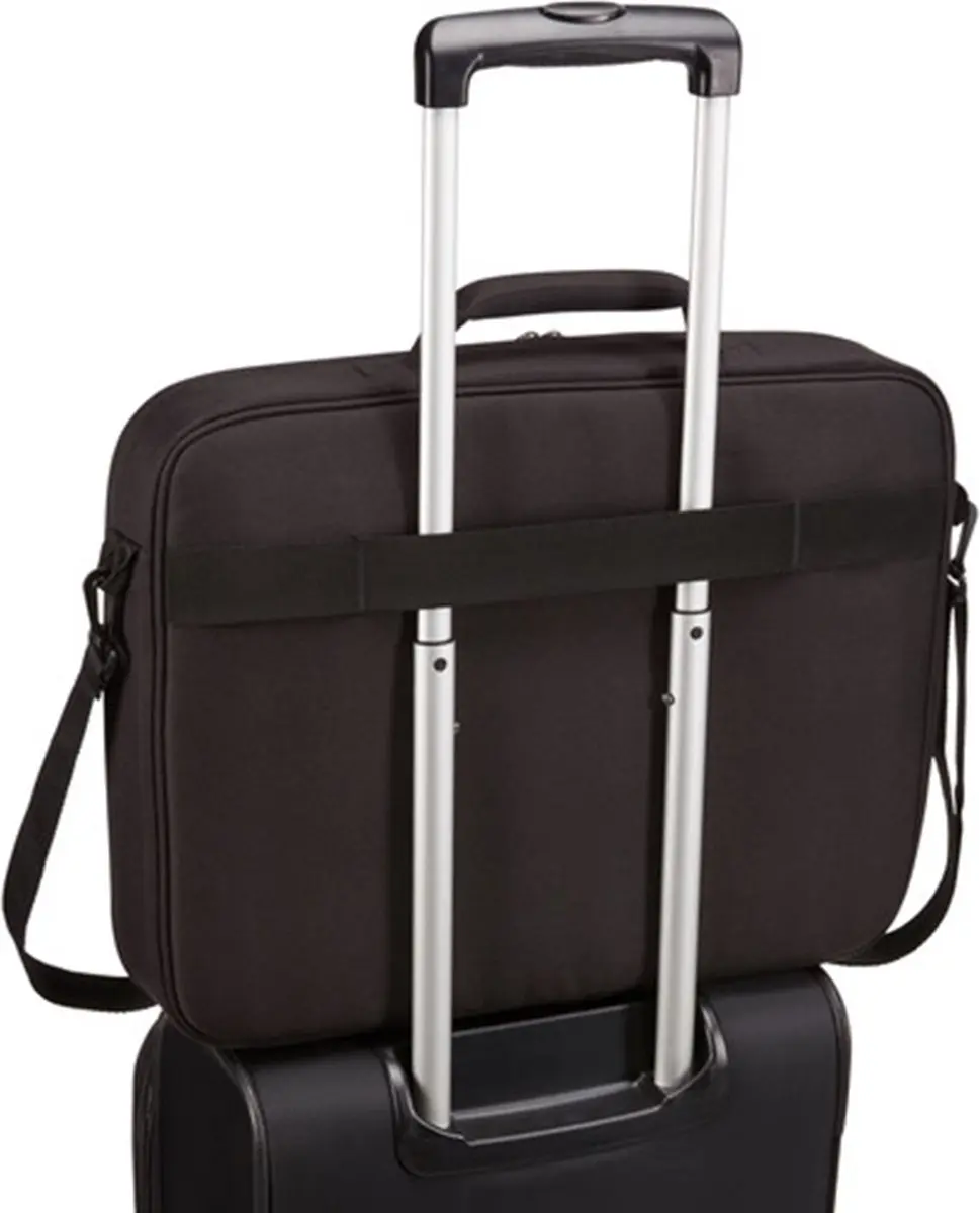 Case Logic Advantage Laptopschoudertas 17.3" - Zwart