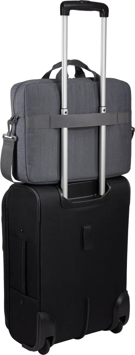 Case Logic Huxton Attaché Laptoptas 15.6" - 3 Vakken - Graphite