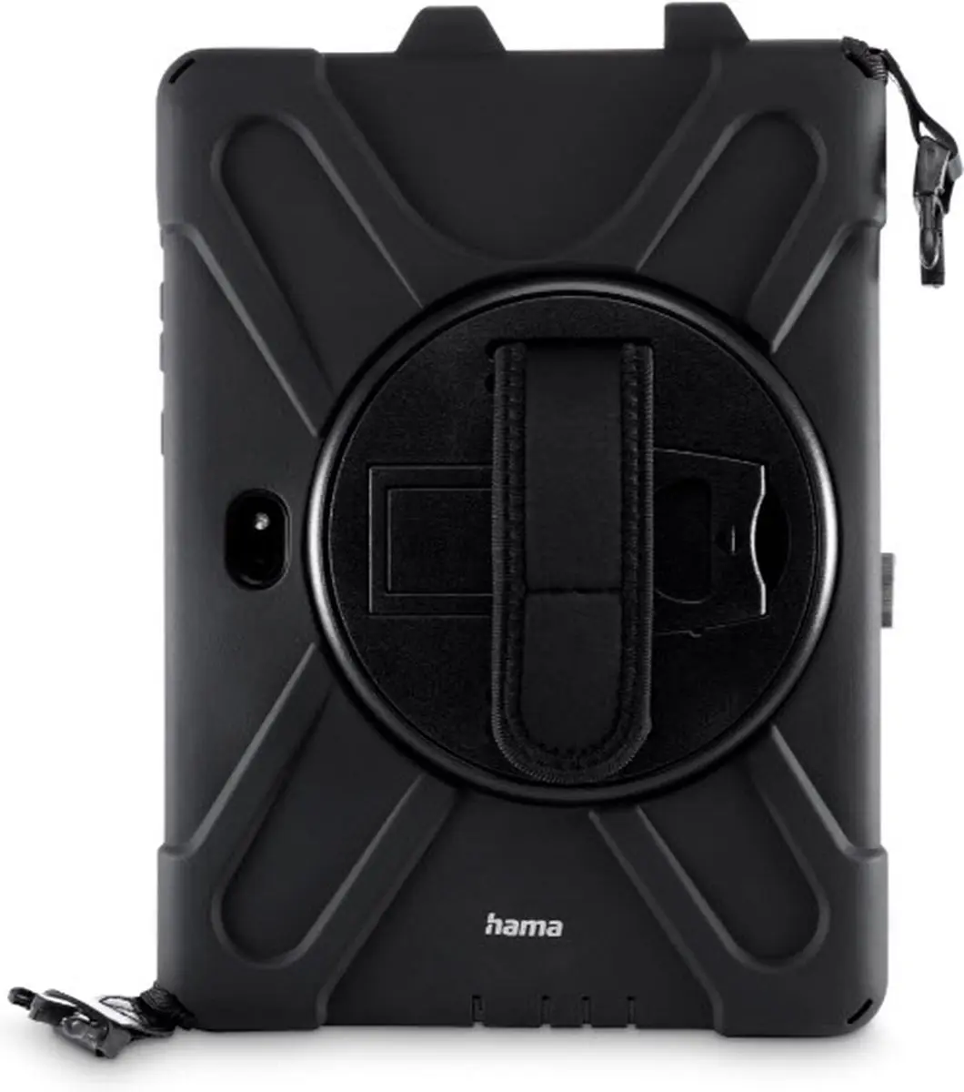 Hama Rugged Style Tablethoes - Zwart - Incl. schouderriem