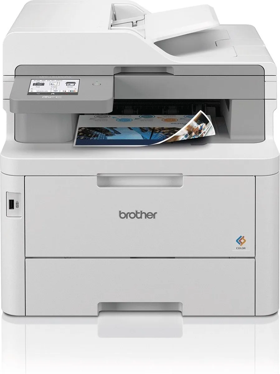 Brother MFC-L8340CDW Multifunctionele Printer Wit - 250 Vel