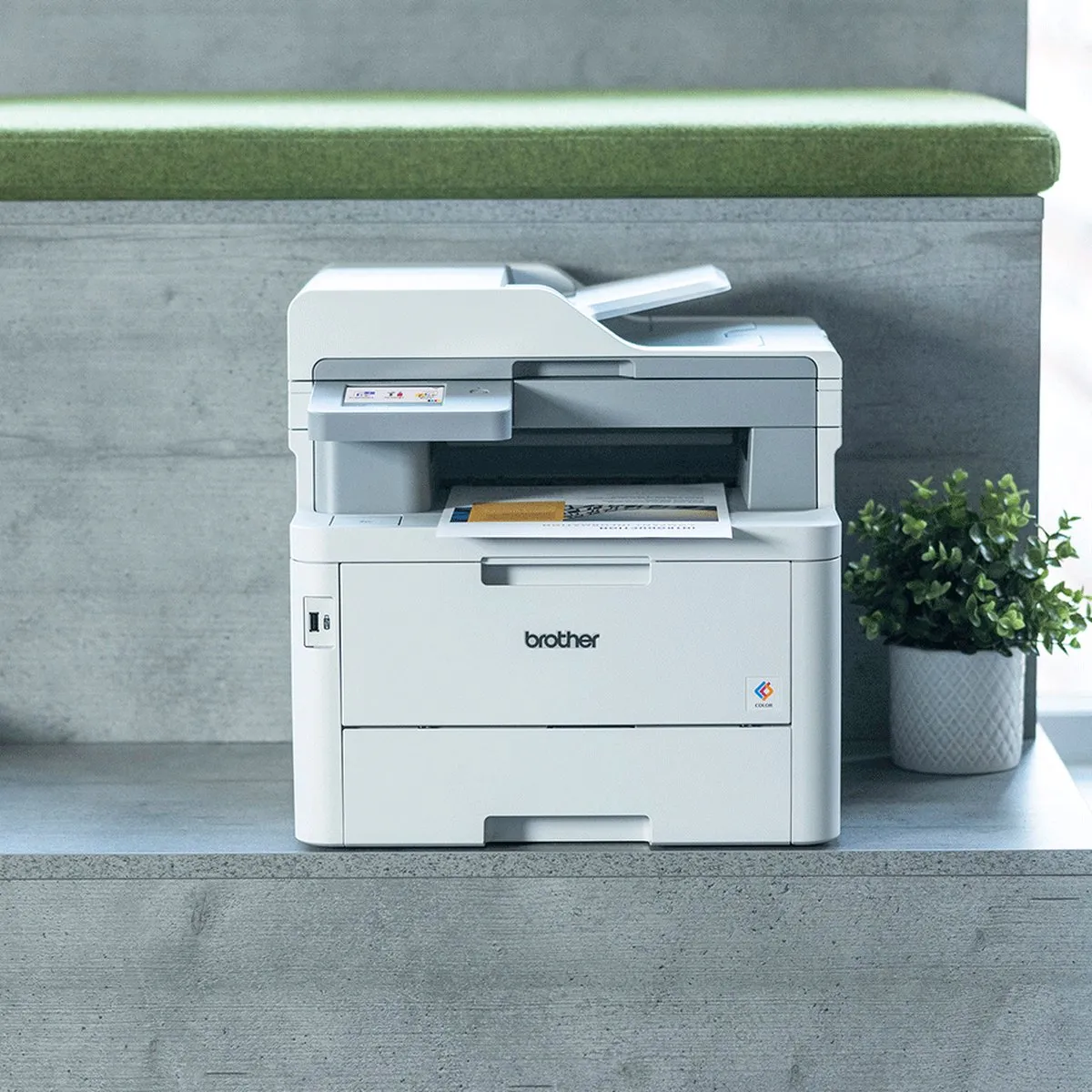 Brother MFC-L8340CDW Multifunctionele Printer Wit - 250 Vel