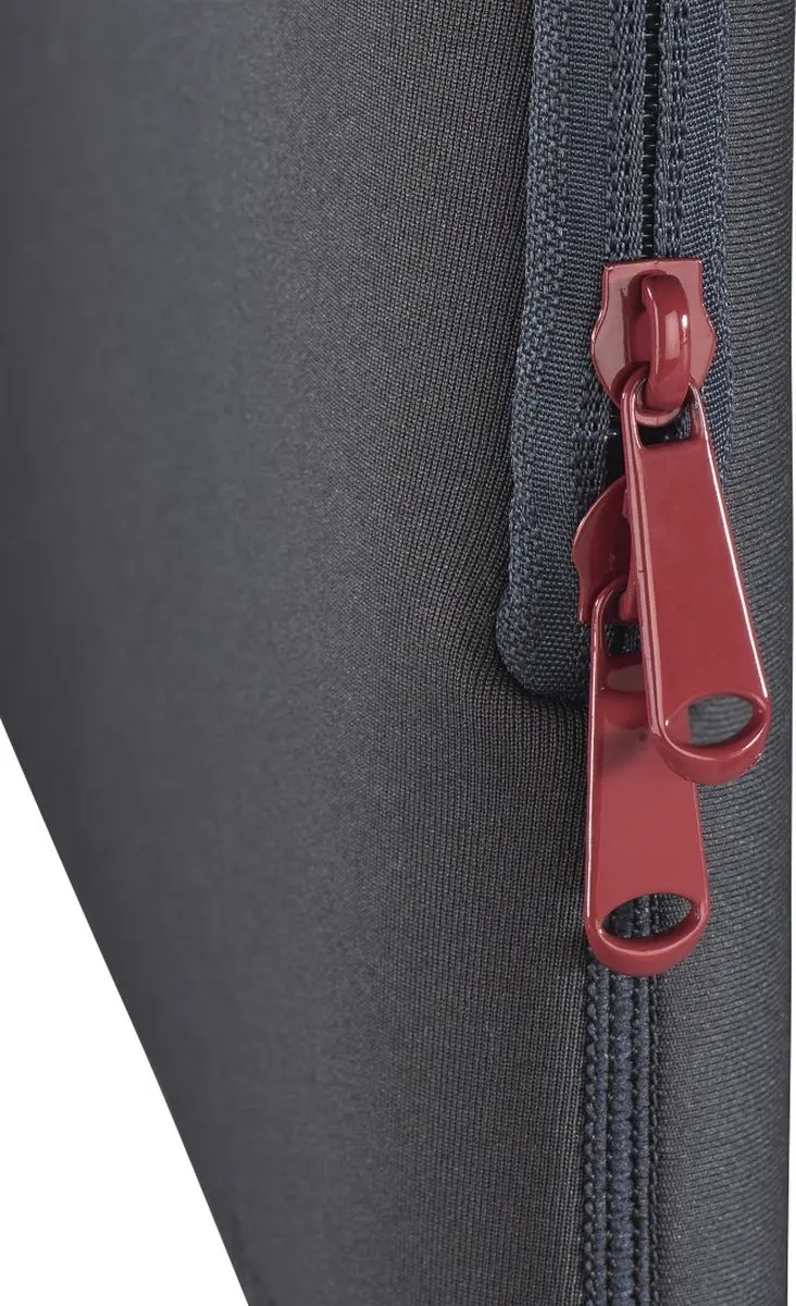 Hama Neoprene Opbergmap 11.6" - Grijs/Rood