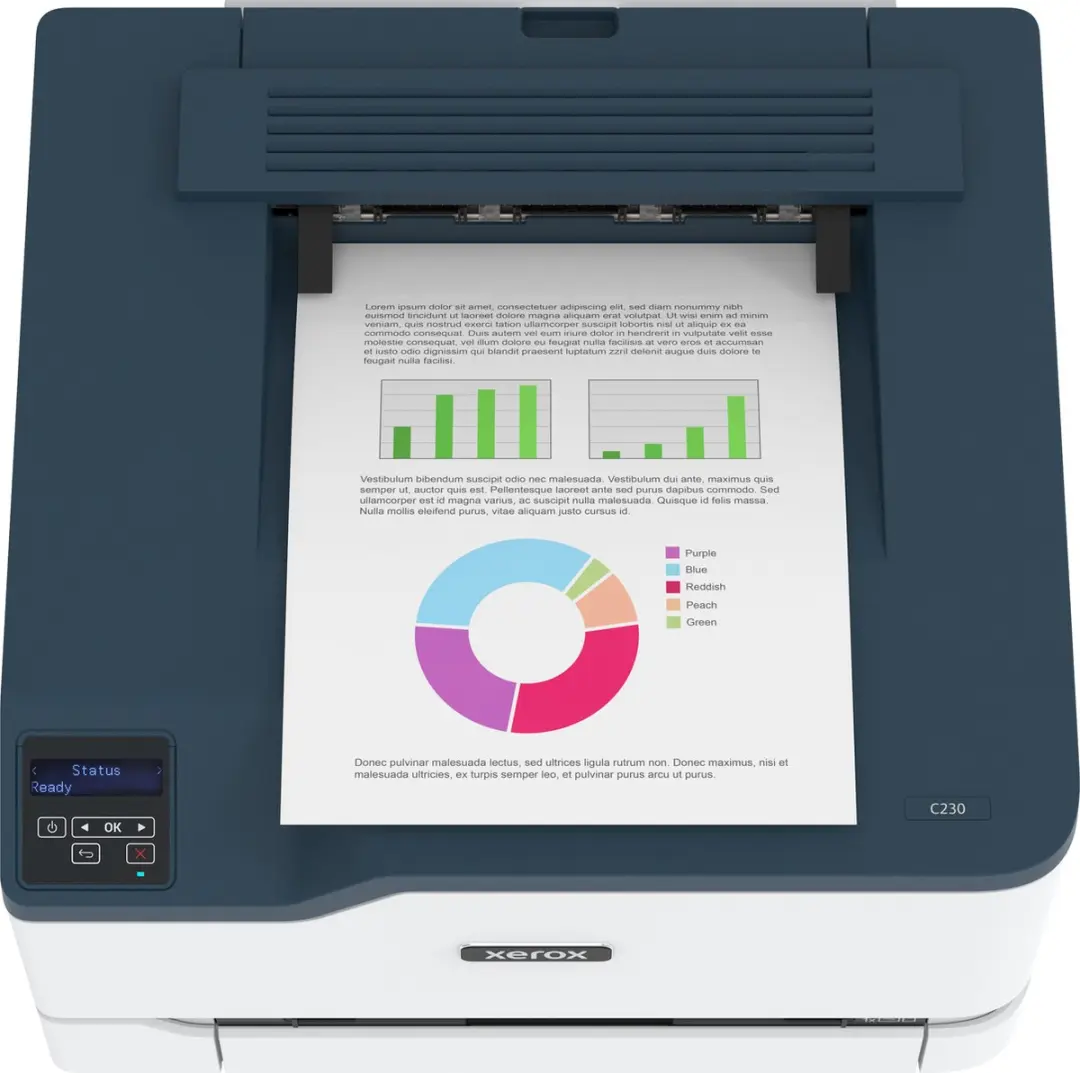 Xerox C230V_DNI Laserprinter - 25 ppm - 2 Lades - Blauw