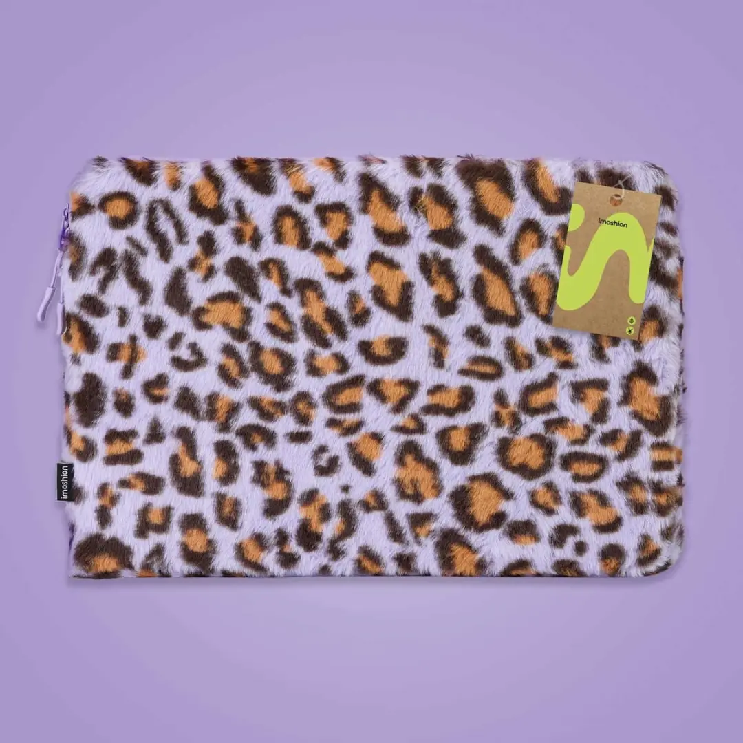 Imoshion Fluffy Laptophoes 16" - Leopard Lilac