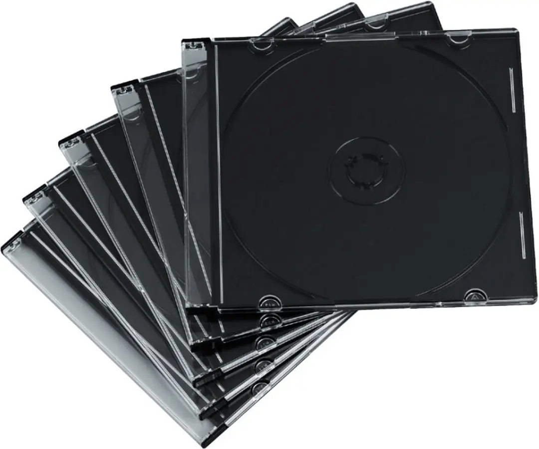 Hama Cd Slim Box 50P - 50 Stuks - Zwart - afbeelding 6 van 6