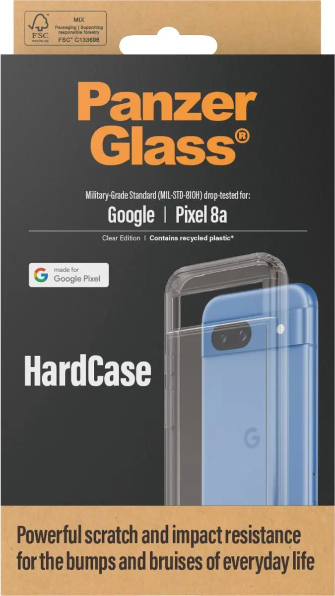 PanzerGlass Backcover Pixel 8a 1228 - Transparant
