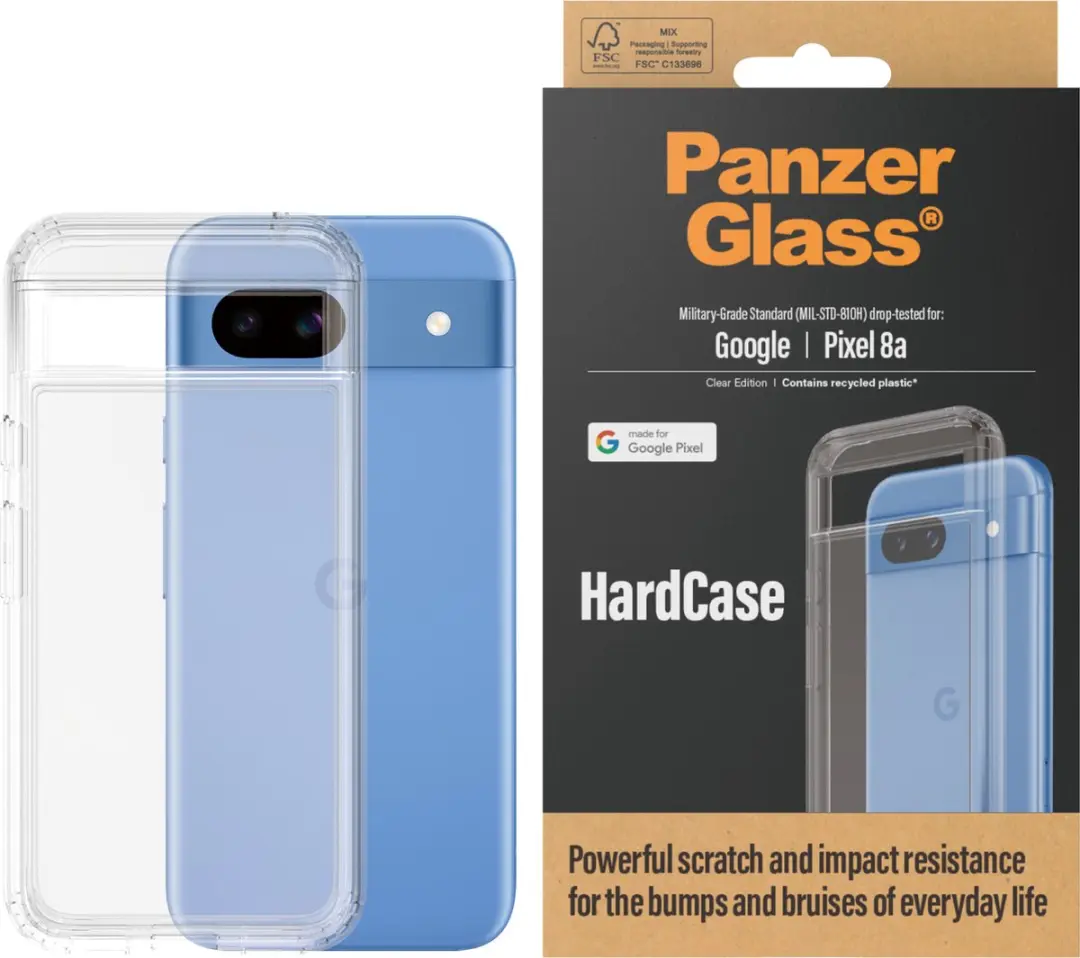 PanzerGlass Backcover Pixel 8a 1228 - Transparant