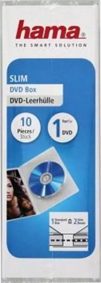 Hama DVD Jewelcase 25 Stuks - Kleurenmix