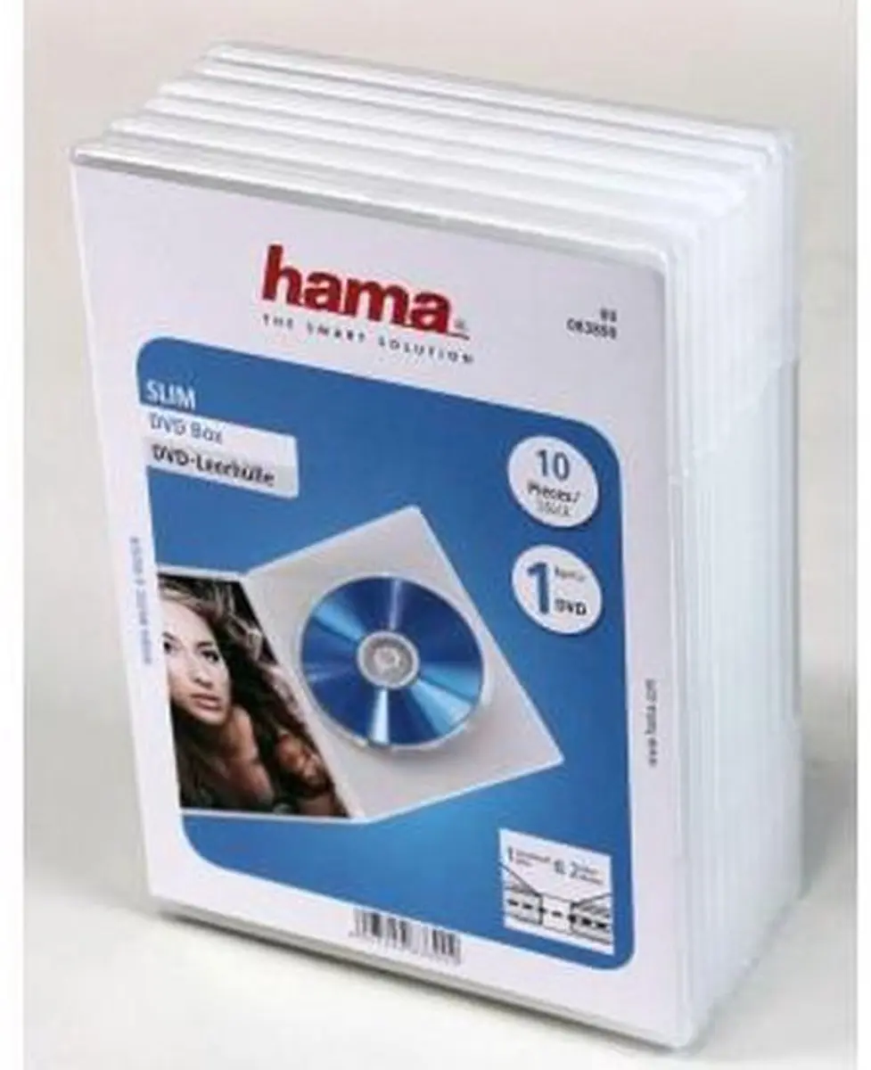 Hama DVD Jewelcase 25 Stuks - Kleurenmix