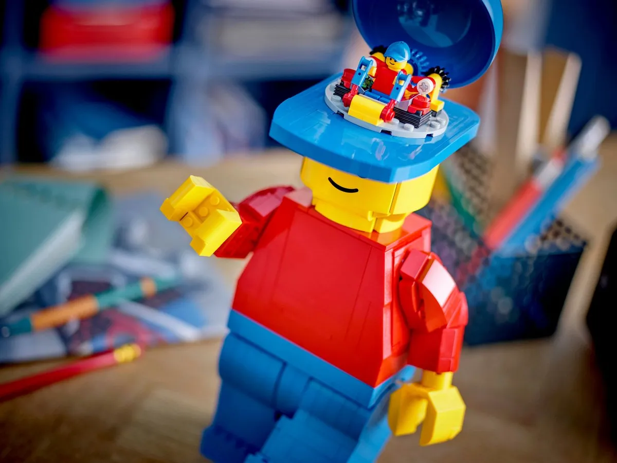 LEGO Classic 40649 Supergrote Minifiguur Set - 654 Stukken - Rood/Blauw/Geel
