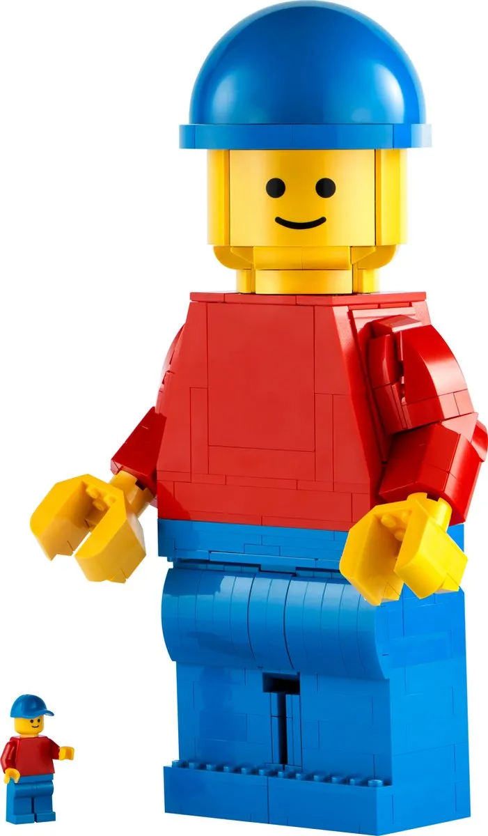 LEGO Classic 40649 Supergrote Minifiguur Set - 654 Stukken - Rood/Blauw/Geel