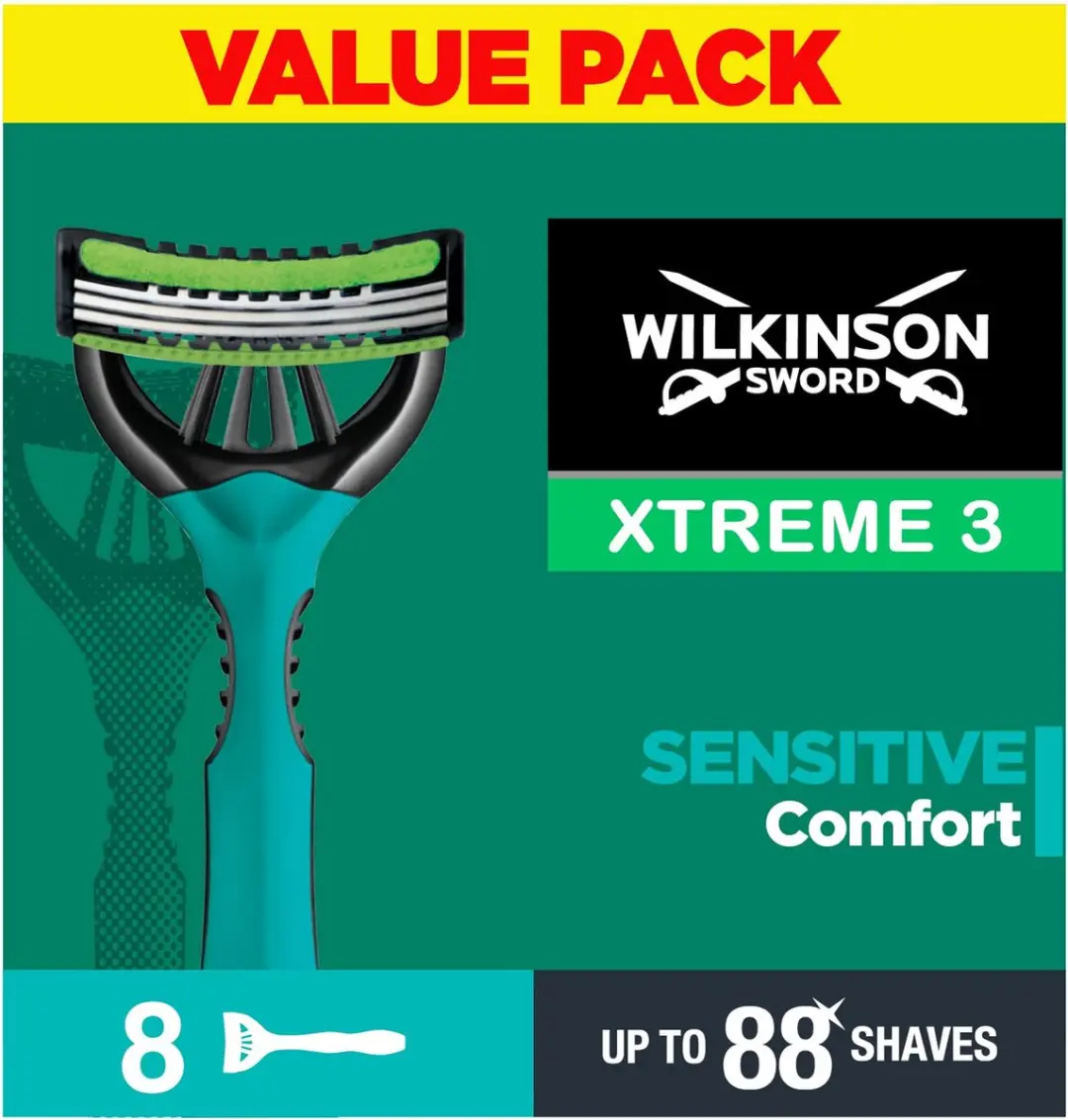 Wilkinson Sword Xtreme 3 Sensitive Comfort Wegwerpscheermesjes