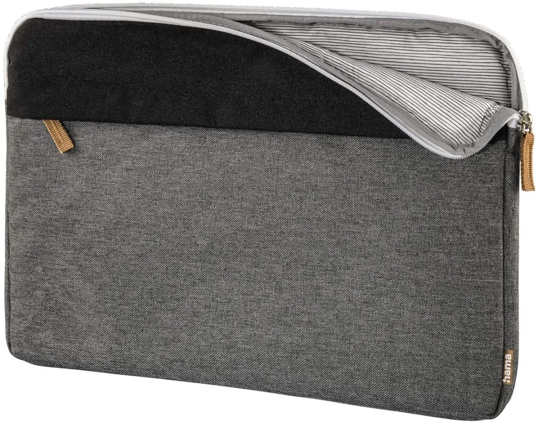 Hama Florence Laptop Sleeve 34cm - Zwart/Grijs