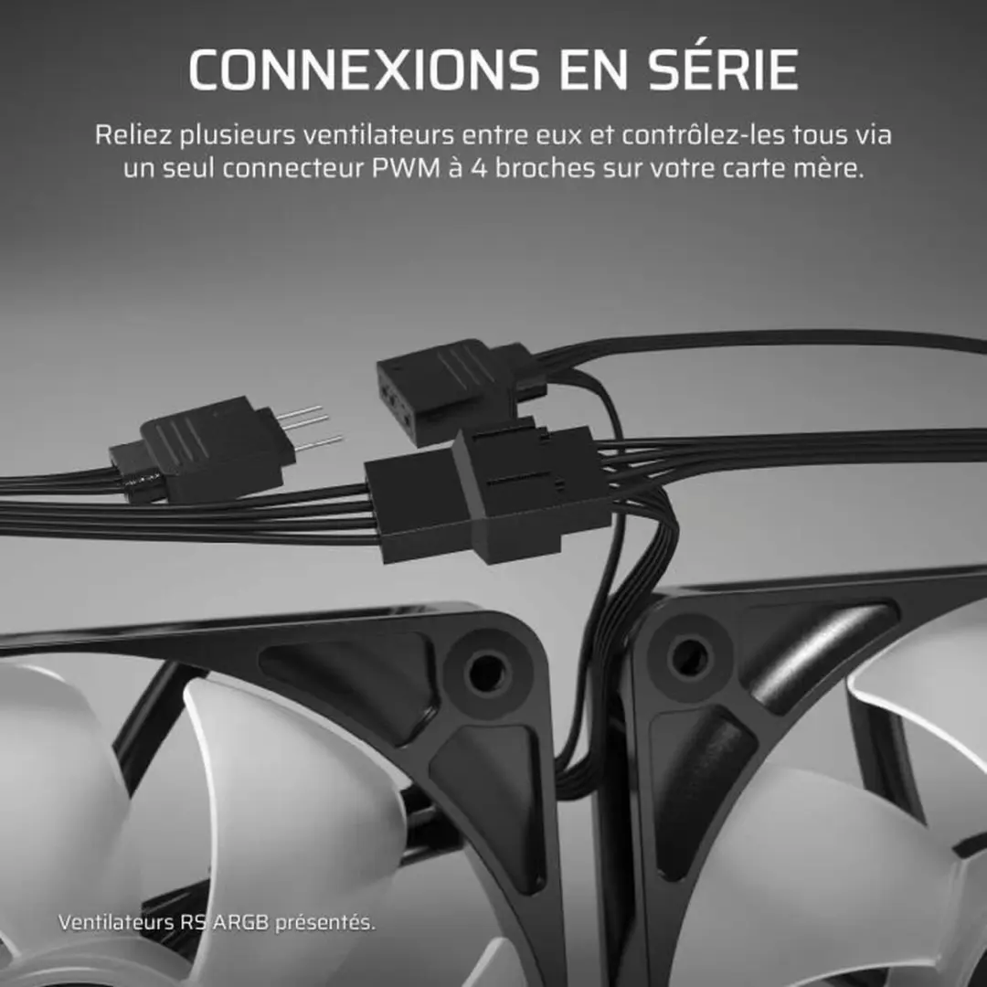 Corsair RS120 120mm Ventilator - Wit