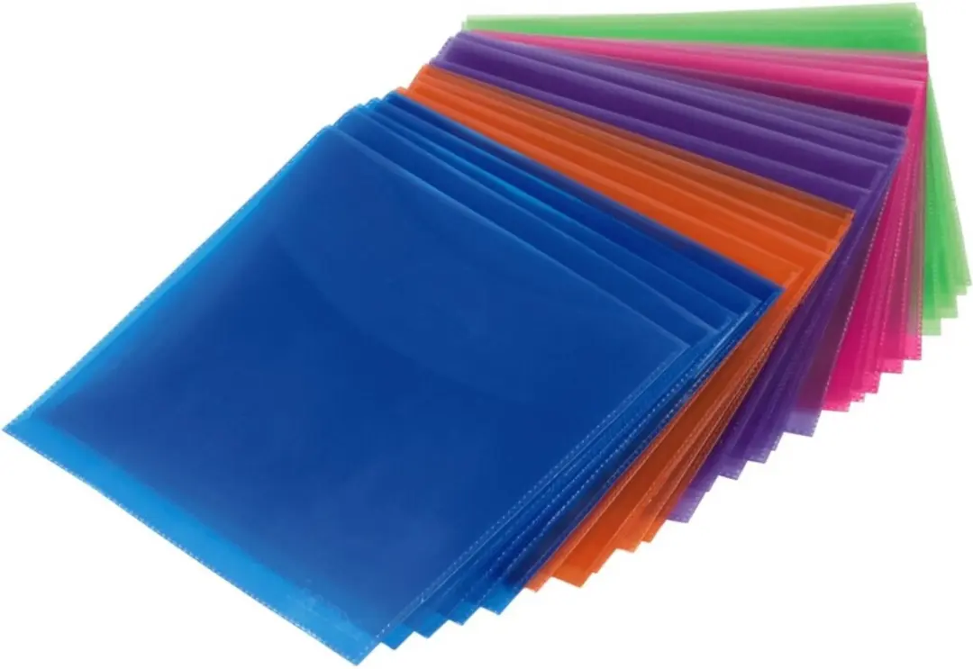Hama CD/DVD/Blu-ray Hoesjes - 100 Stuks - Kleurenmix