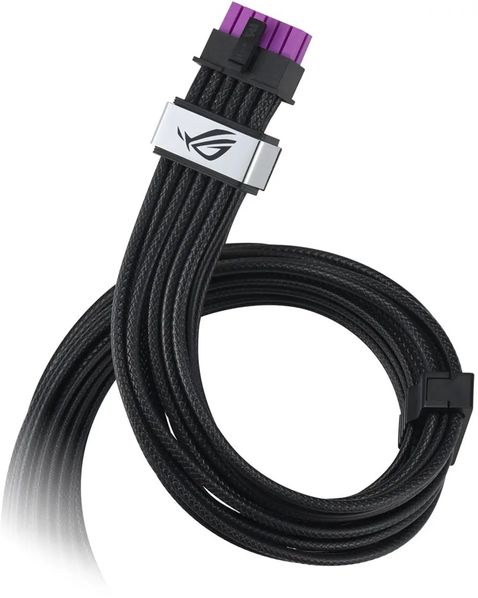 ASUS ROG Equalizer Kabel 12V-2x6 PCIe 0,75m - Zwart - afbeelding 6 van 6