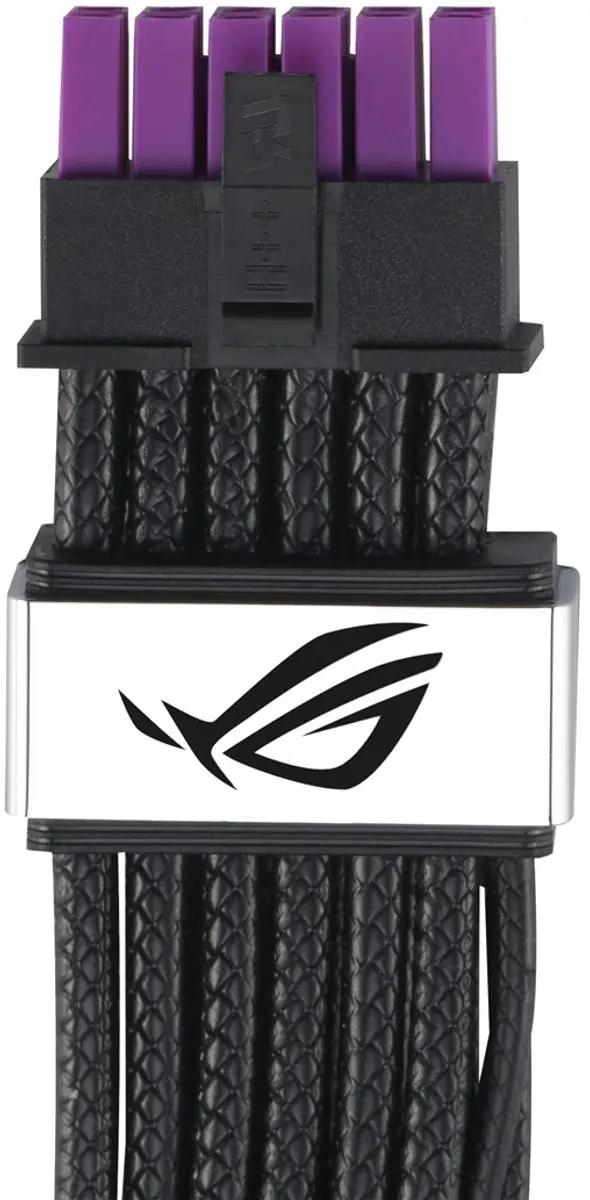 ASUS ROG Equalizer Kabel 12V-2x6 PCIe 0,75m - Zwart