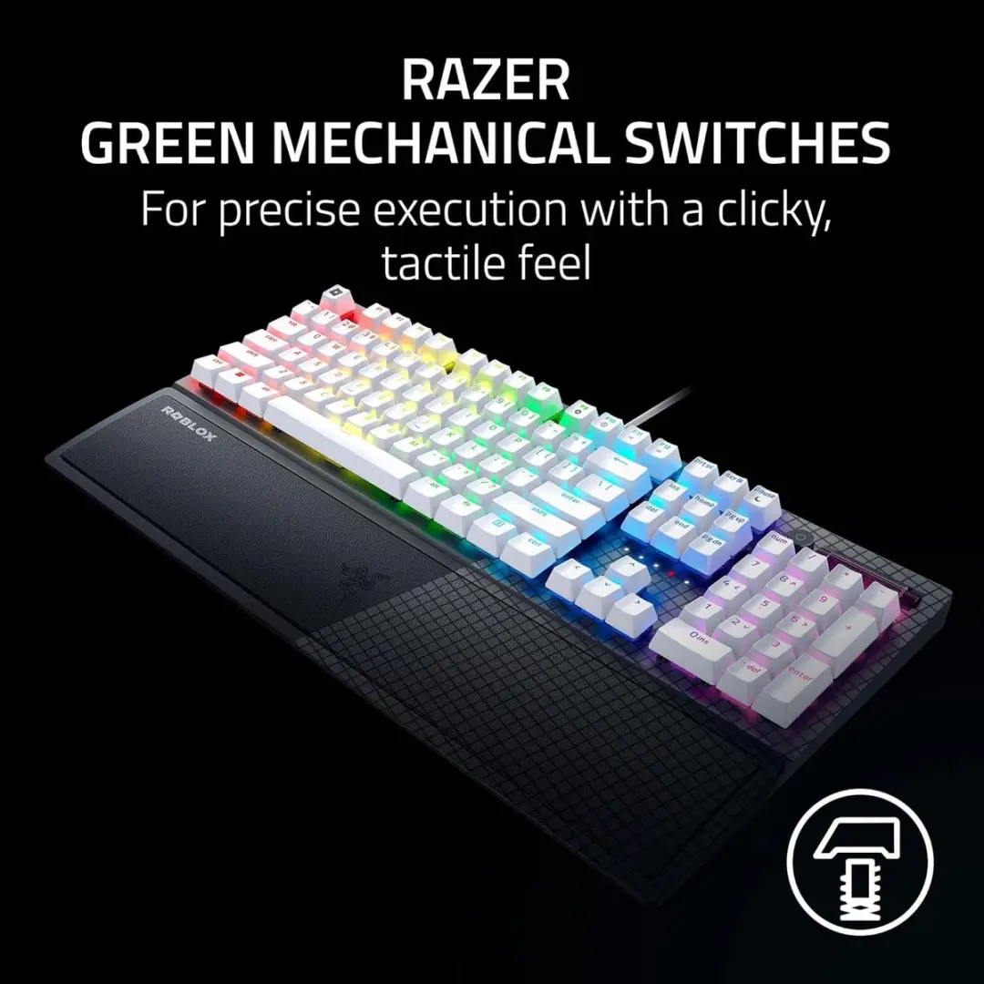 Razer BlackWidow V3 ROBLOX Edition Gamingtoetsenbord - US Layout - Zwart