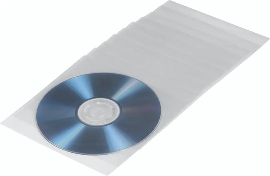 Hama CD/DVD Hoesjes 50 Stuks - Transparant