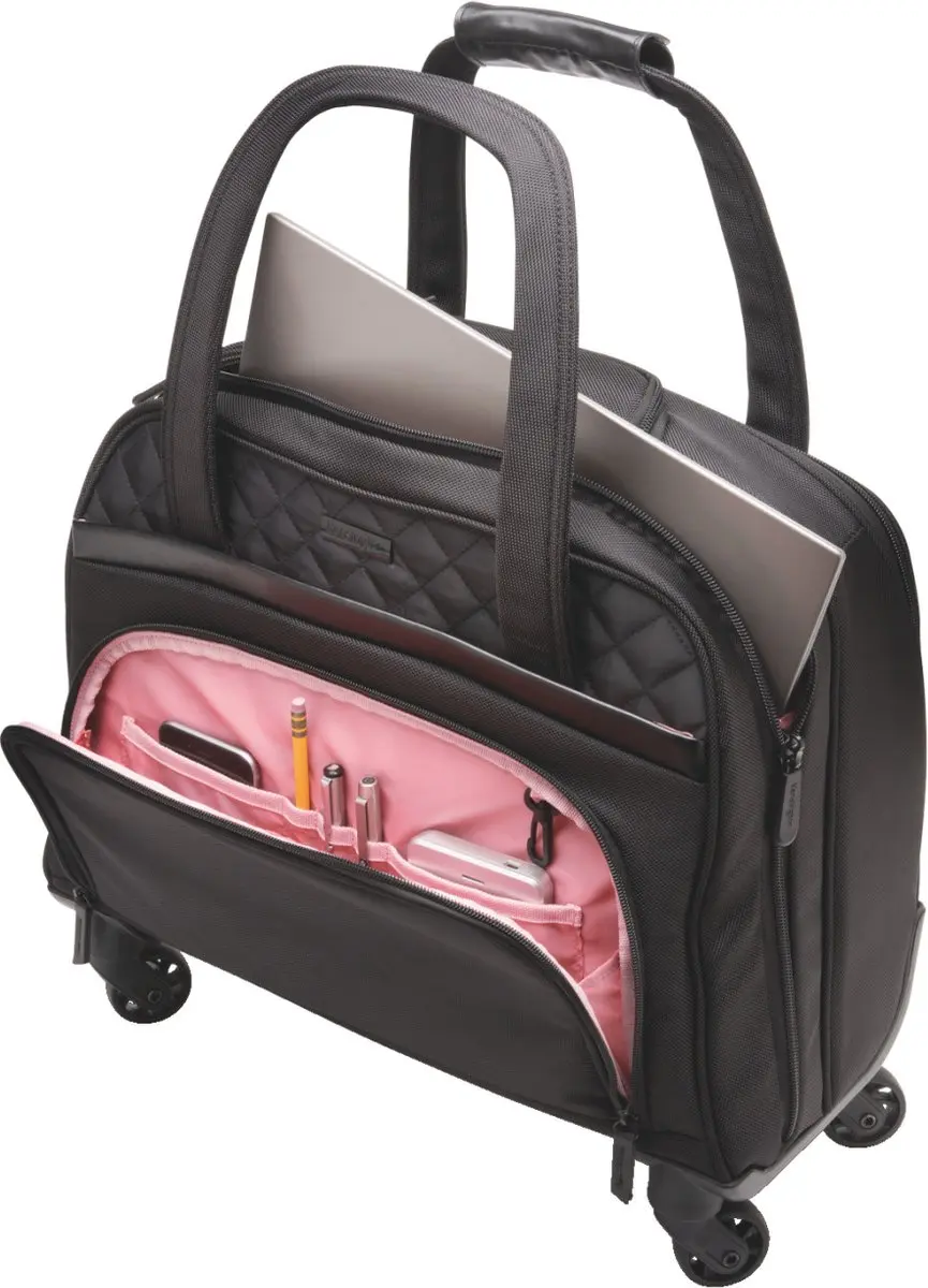Kensington Contour 2.0 Executive Balance K60380WW Laptoptas - 15,6" - 8 Vakken - Zwart - afbeelding 6 van 6