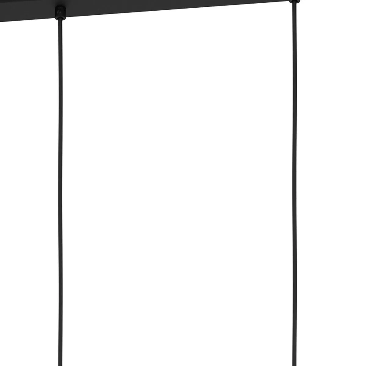 Eglo Prestwick 3 Hanglamp 92,5cm - Zwart/Grijs