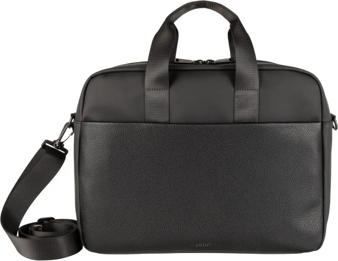 Joop! Pandion Laptoptas 17" - 5 Vakken - Black - afbeelding 6 van 6