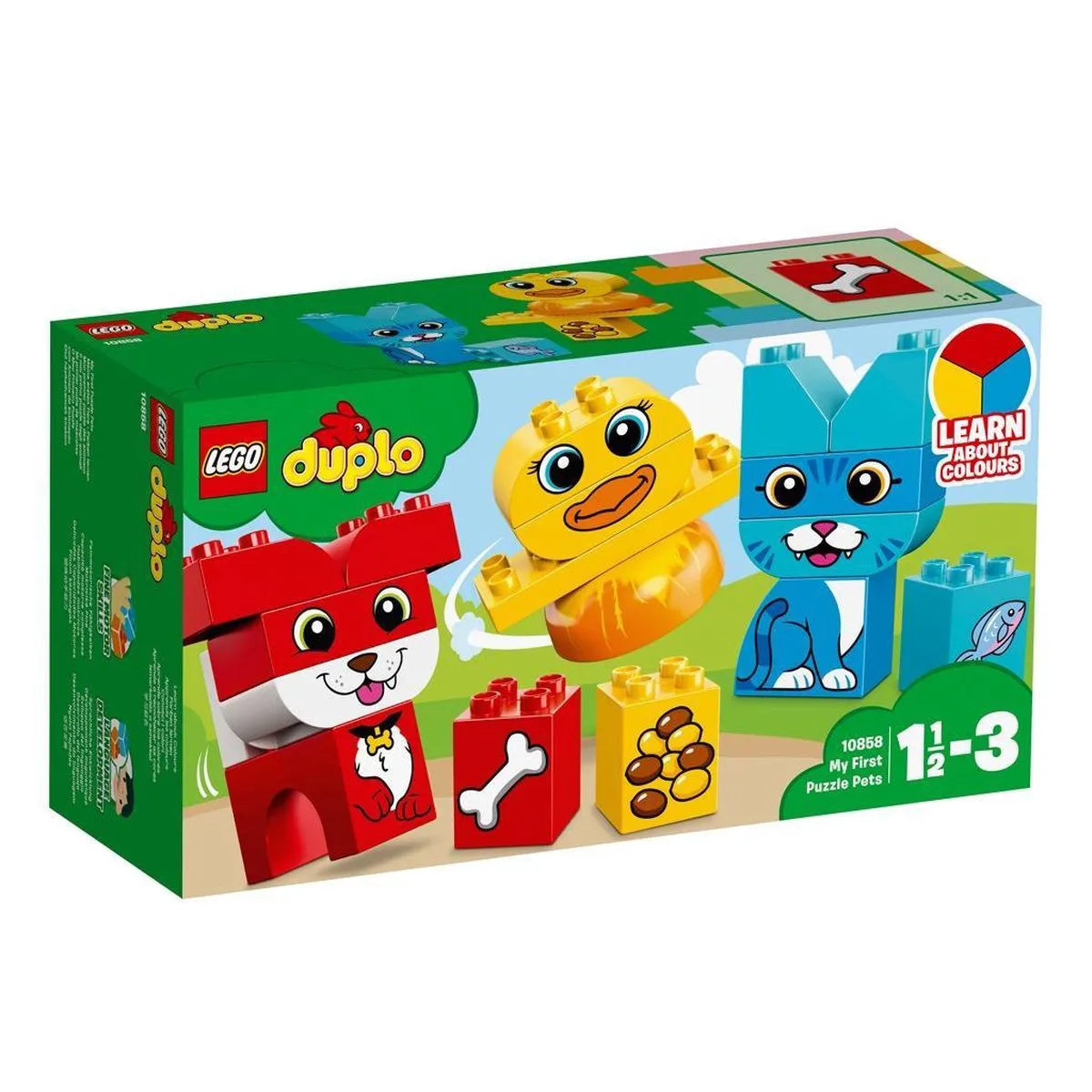 LEGO DUPLO Mijn Eerste Puzzeldieren 10858 - 18 Stukken