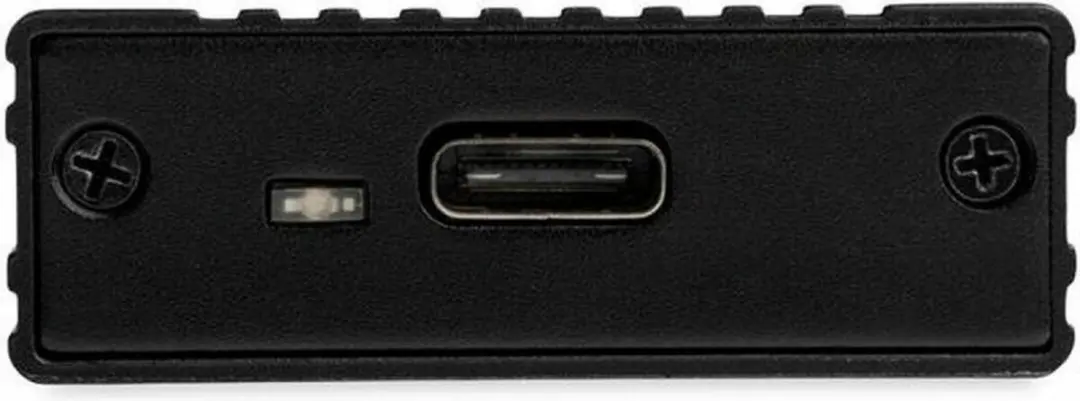 Startech M2E1BMU31C M.2 SSD Behuizing - 1x M.2 - Zwart