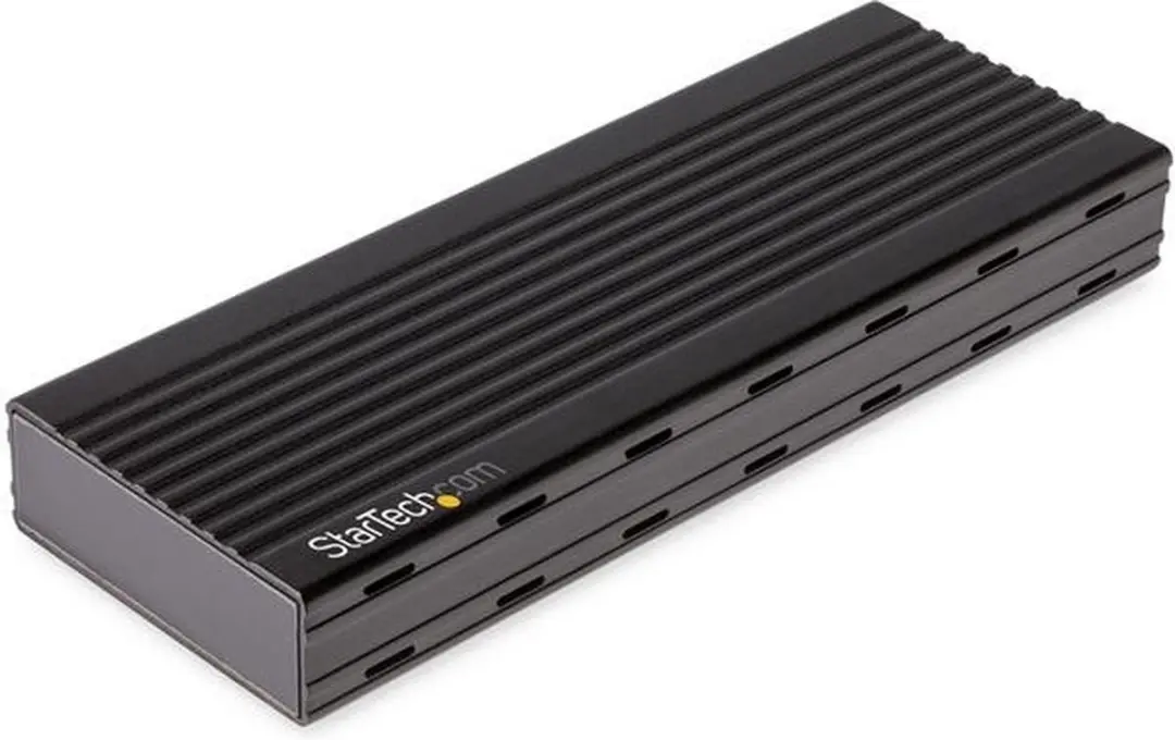 Startech M2E1BMU31C M.2 SSD Behuizing - 1x M.2 - Zwart