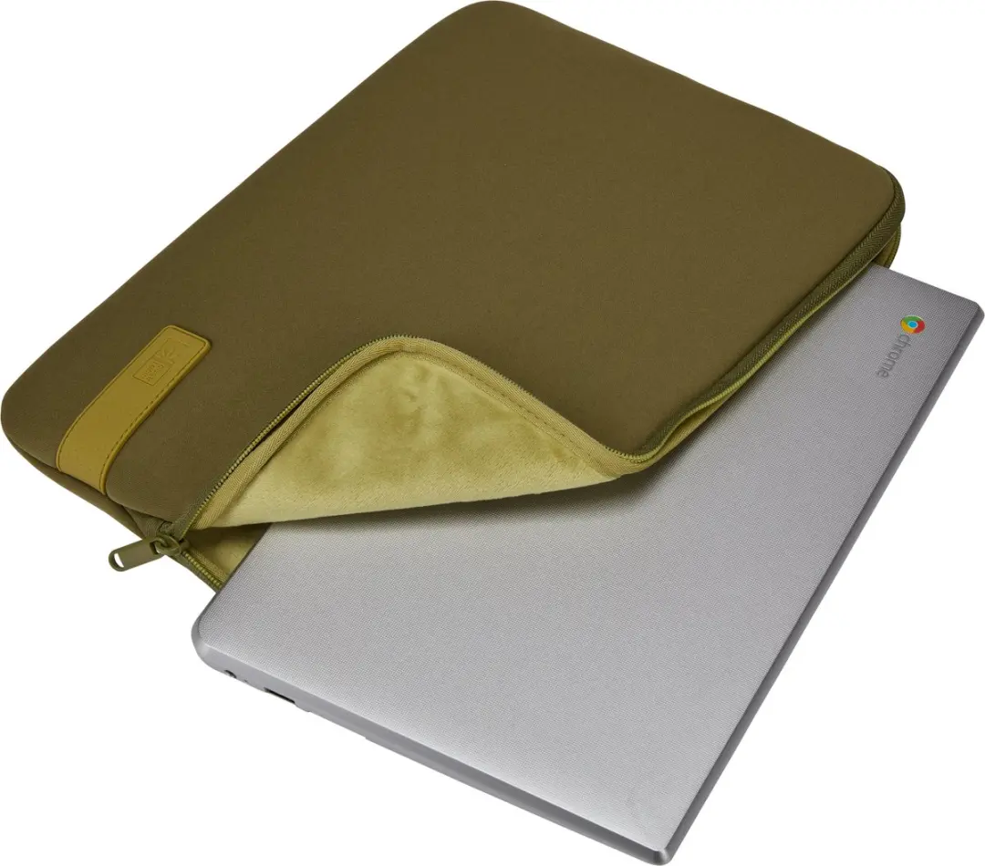 Case Logic Reflect 13 Laptophoes - 13 inch - Olijfgroen