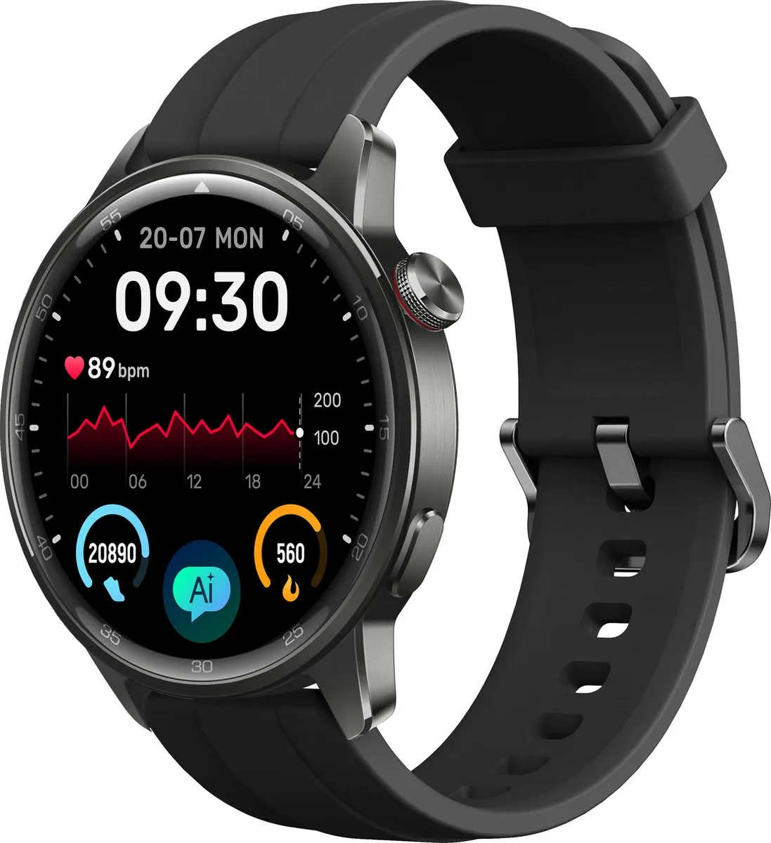 Realme Watch S2 Smartwatch - 46mm - 380mAh - Zwart