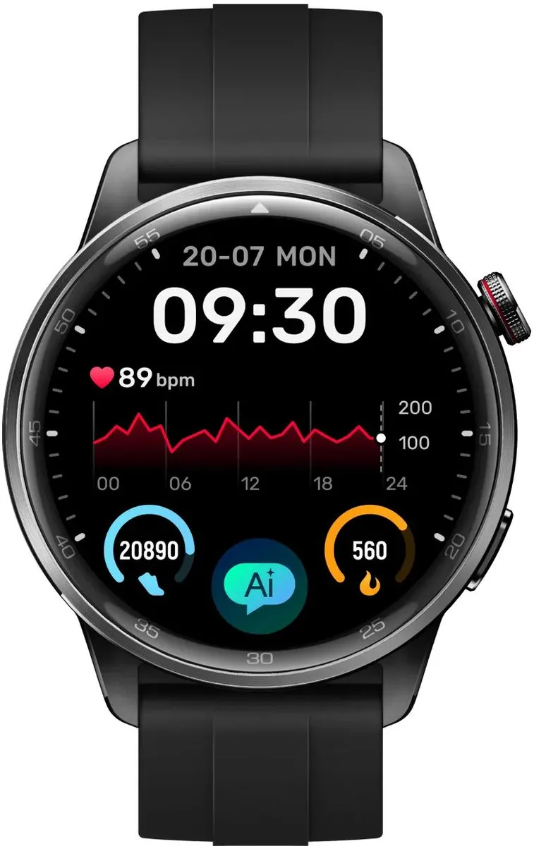 Realme Watch S2 Smartwatch - 46mm - 380mAh - Zwart