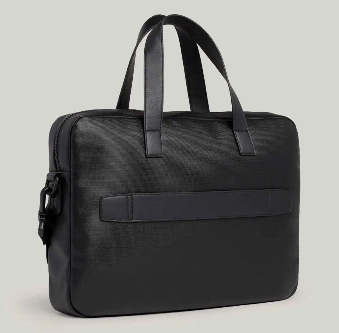 Tommy Hilfiger Laptoptas AM0AM1178BDS - 15 inch - Zwart