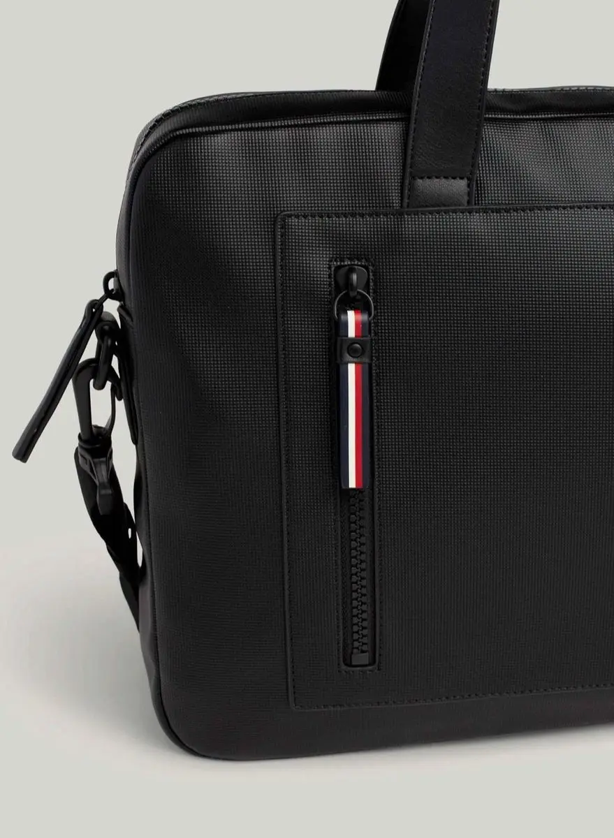 Tommy Hilfiger Laptoptas AM0AM1178BDS - 15 inch - Zwart