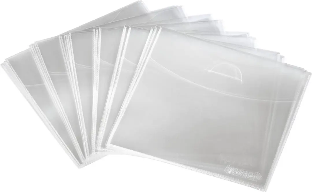 Hama Cd/Dvd PP Sleeves 00033810 - 100 Stuks - Transparant