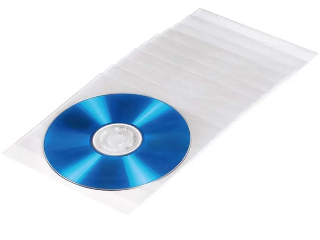 Hama CD/DVD Hoesjes 25 Stuks - Transparant - MPN 51093