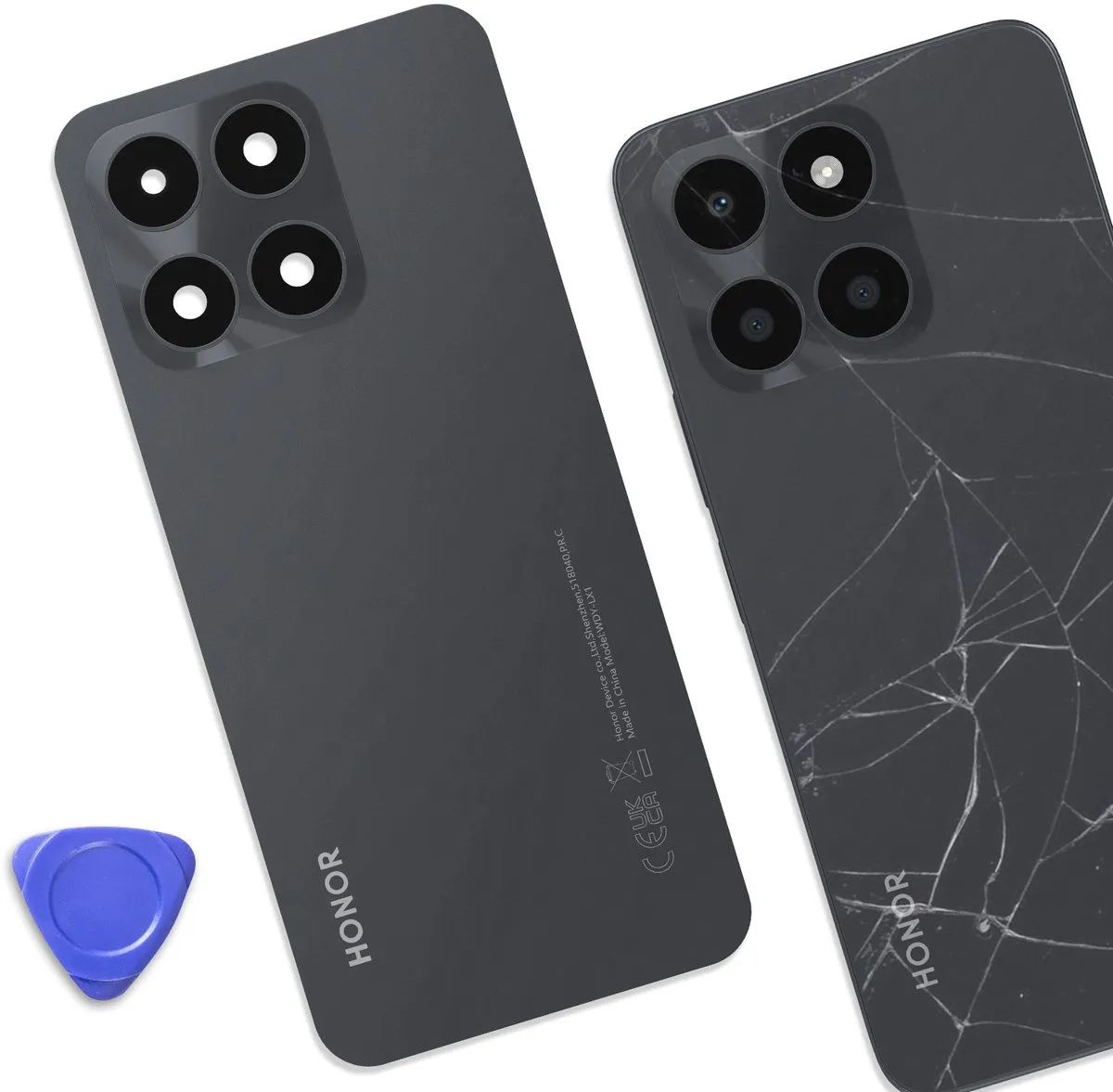 Honor X6a Originele Batterijklep - Noir Minuit