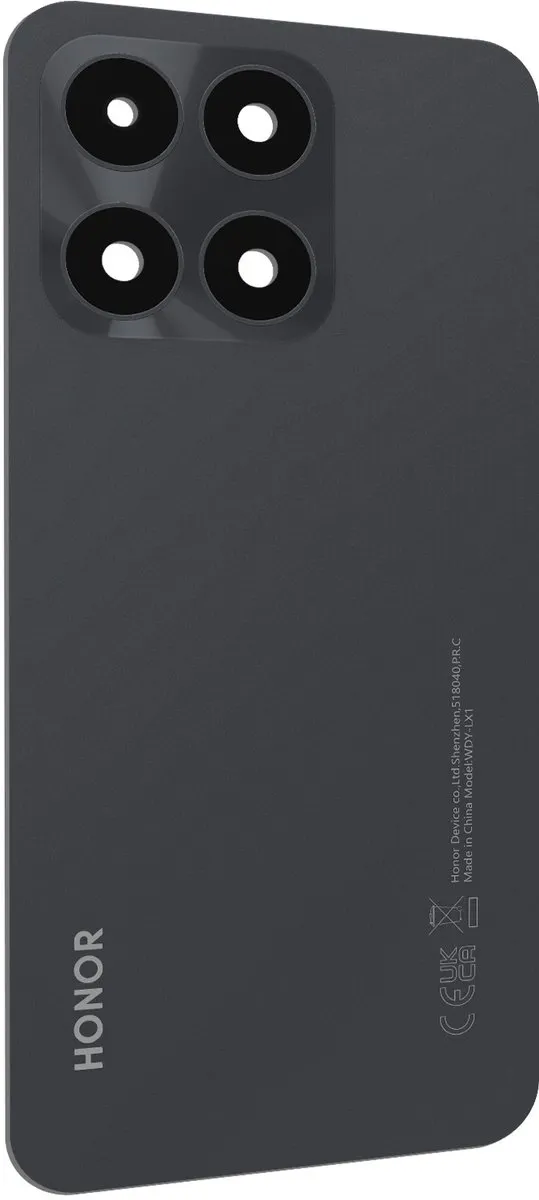 Honor X6a Originele Batterijklep - Noir Minuit