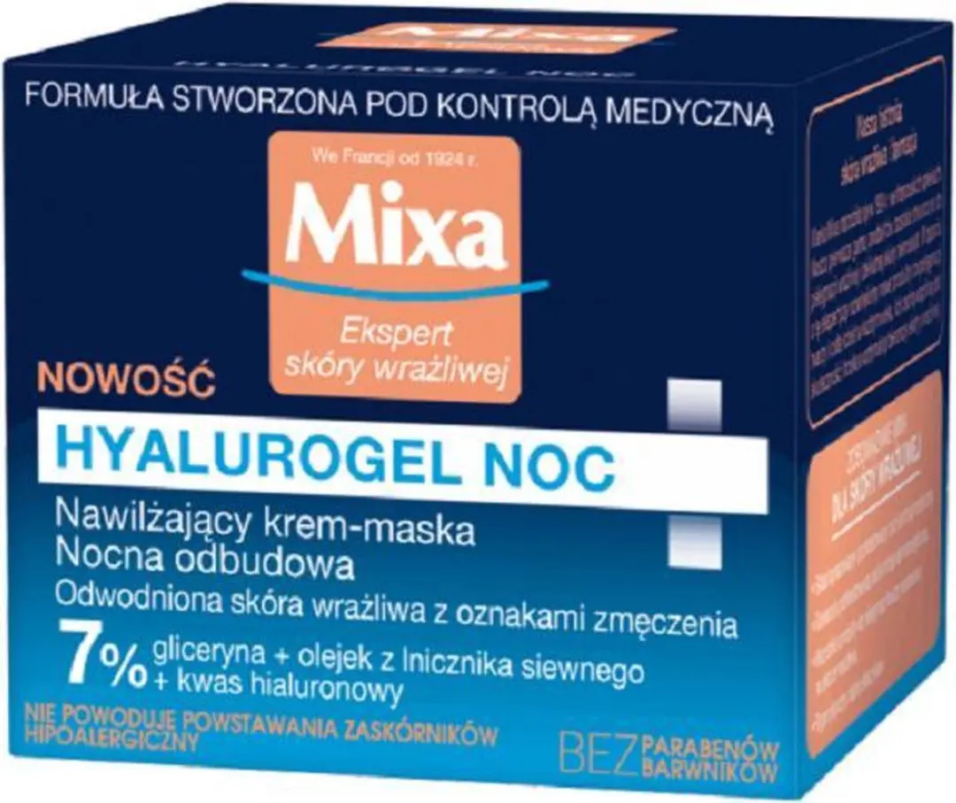 L'Oréal Paris Mixa Hyalurogel Nachtcrème 50ml