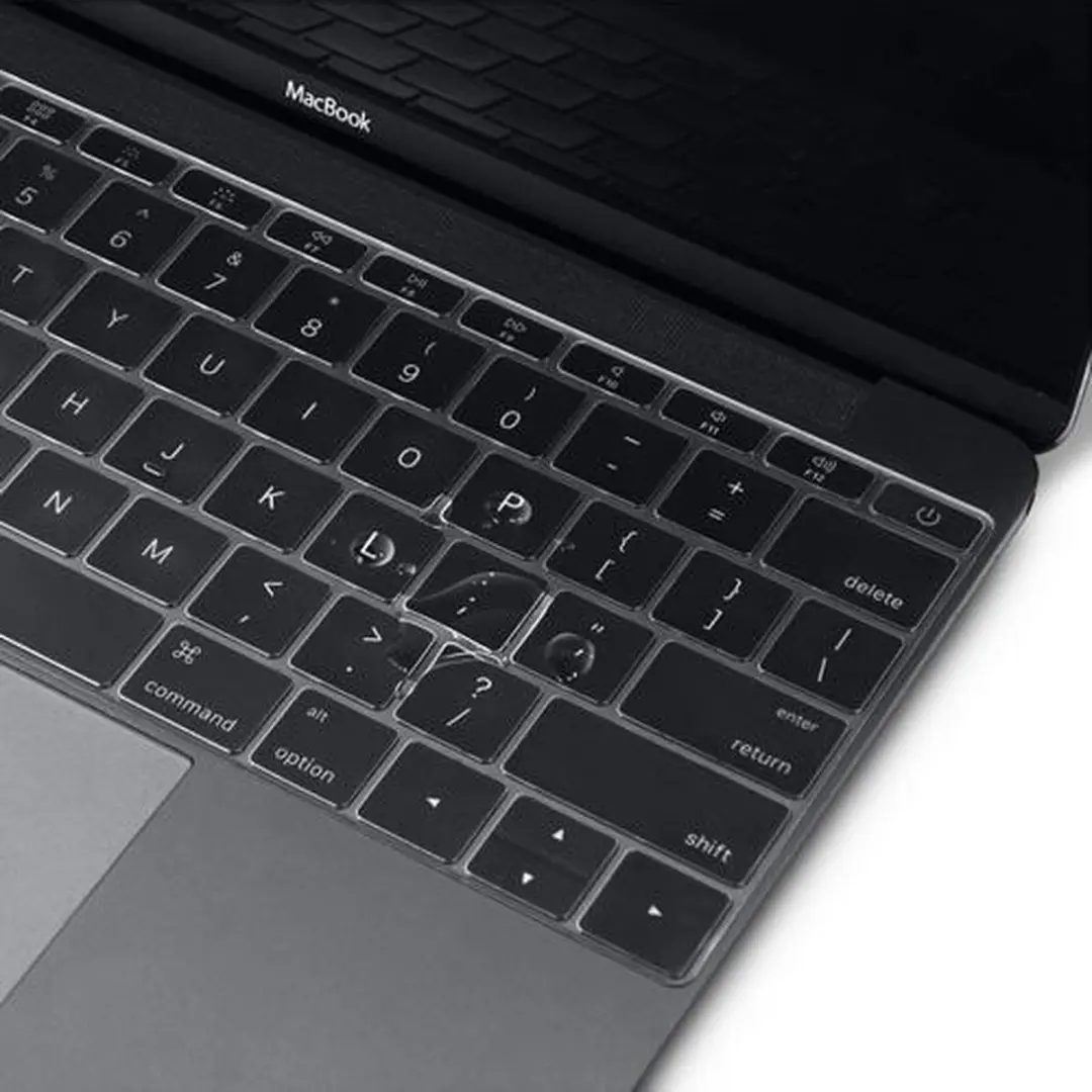Macally KBGUARDMB-C Toetsenbeschermer MacBook 12/13" - Zwart