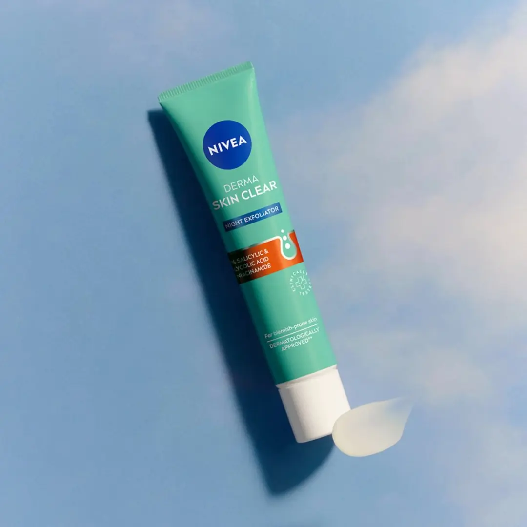 NIVEA Derma Peeling Exfoliërende Nachtcrème 40ml - 8% AHA/BHA