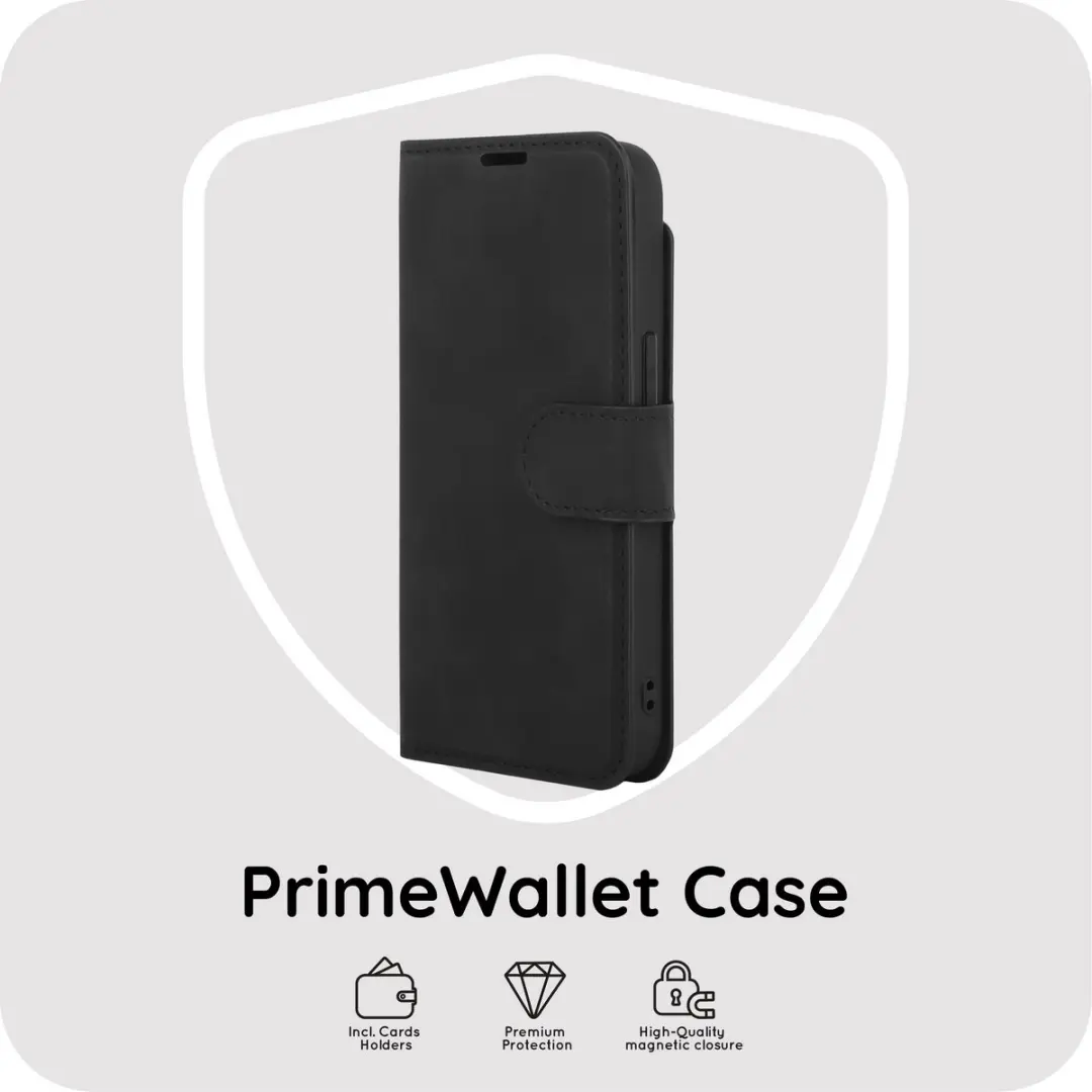 Just in Case iPhone 17e/16e Premium Wallet Hoesje 8450302 - Zwart - afbeelding 5 van 6
