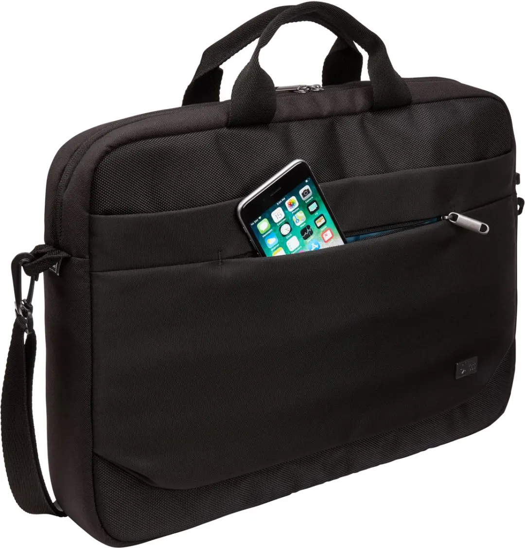 Case Logic Advantage ADVA-116 BLACK Laptopschoudertas 15" - Zwart