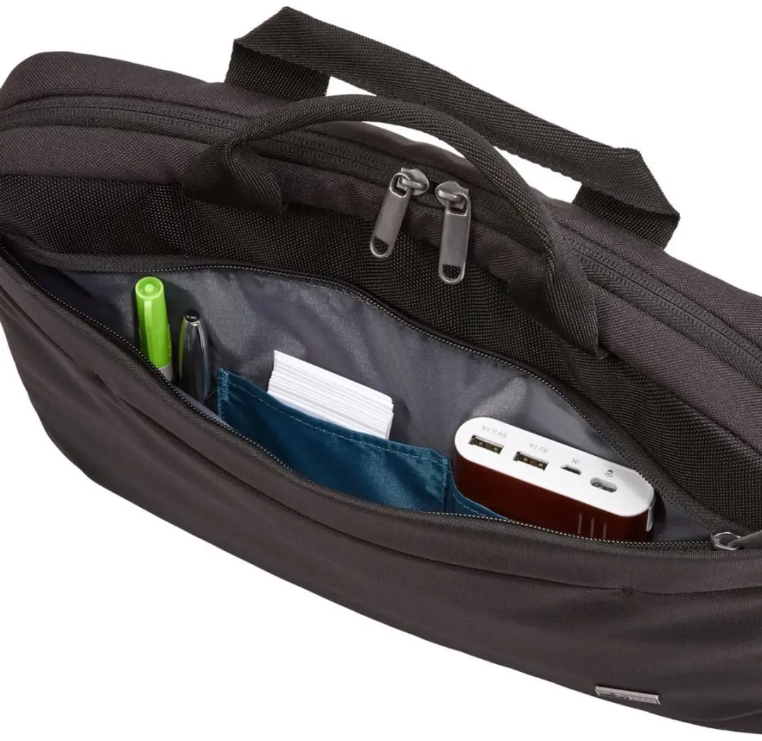 Case Logic Advantage ADVA-116 BLACK Laptopschoudertas 15" - Zwart - afbeelding 6 van 6