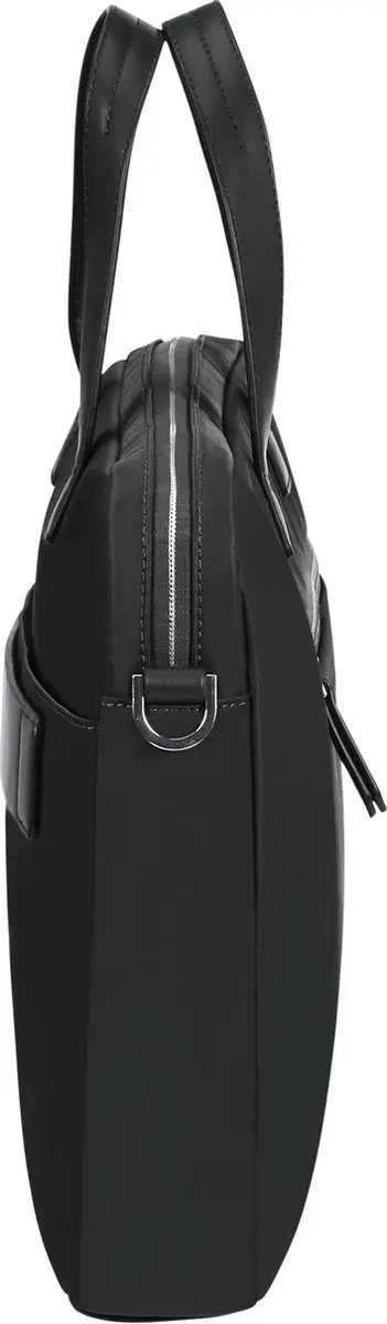 Samsonite Eco Wave Laptopschoudertas 15.6" - 3 Vakken - Zwart
