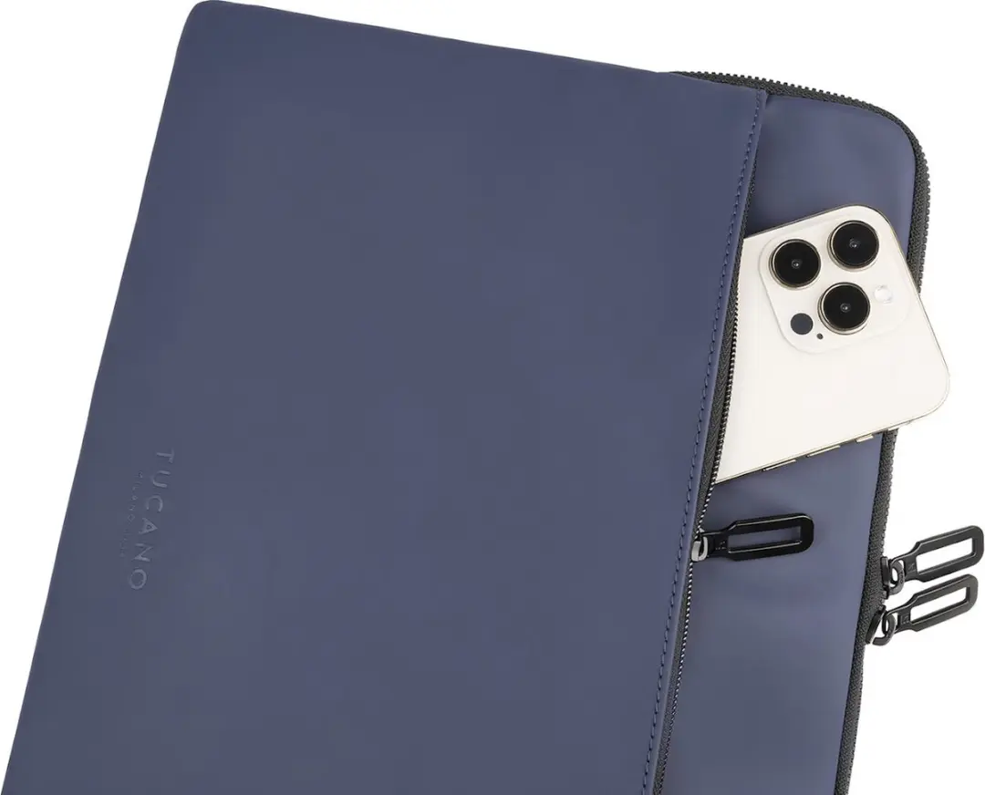 Tucano Gommo Sleeve MacBook 13/14 BFGOM1314-B - Blauw