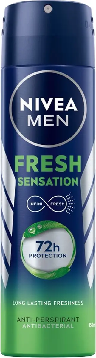 NIVEA MEN Antitranspirant Spray 150ml - Frisse Geur