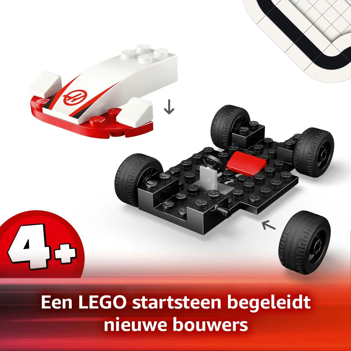 LEGO City F1 Williams & Haas Racewagens 60464 - 2 Minifiguren