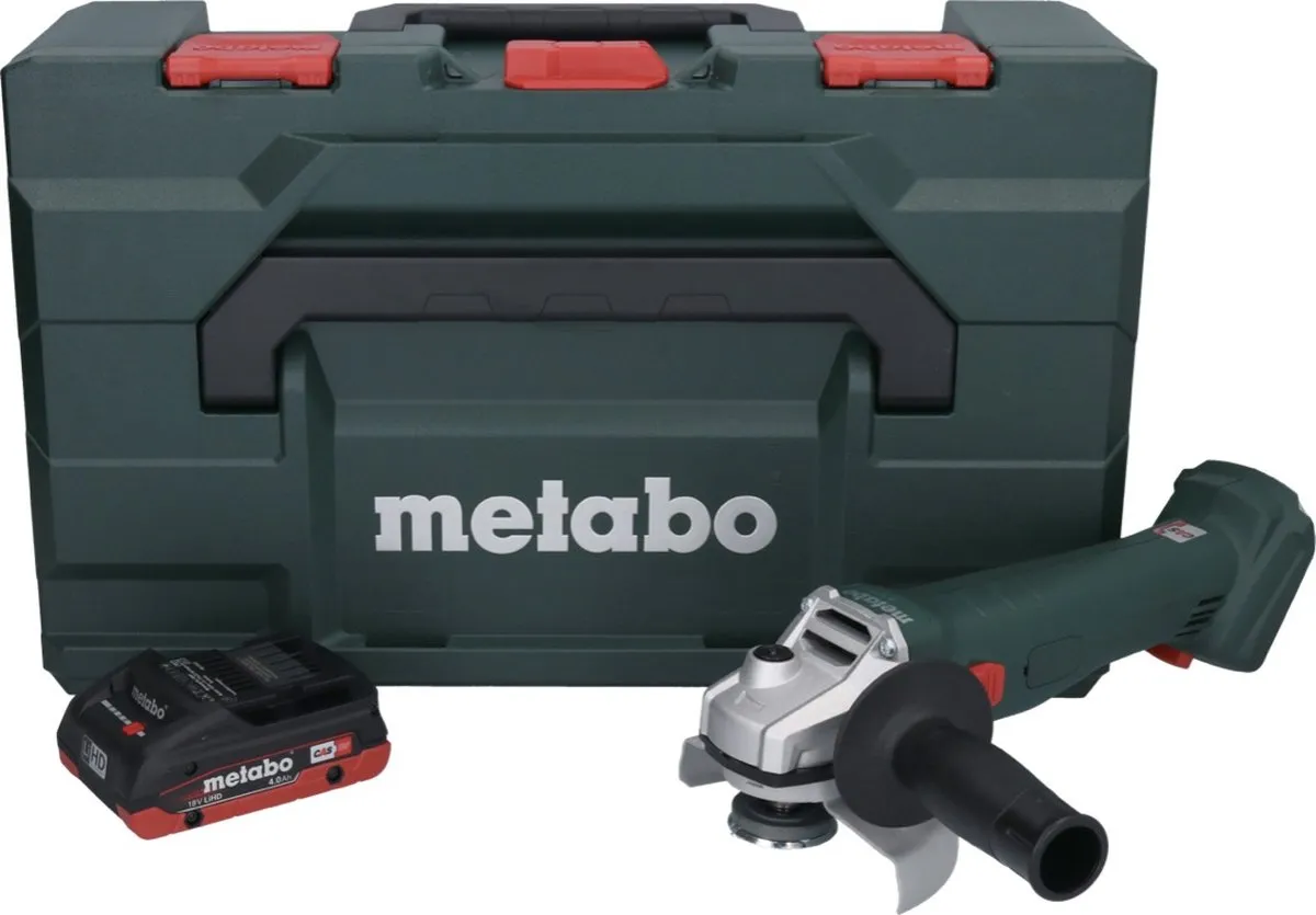 Metabo W 18 L 9-125 Haakse Slijper 125mm - 18V 4,0Ah - afbeelding 6 van 6