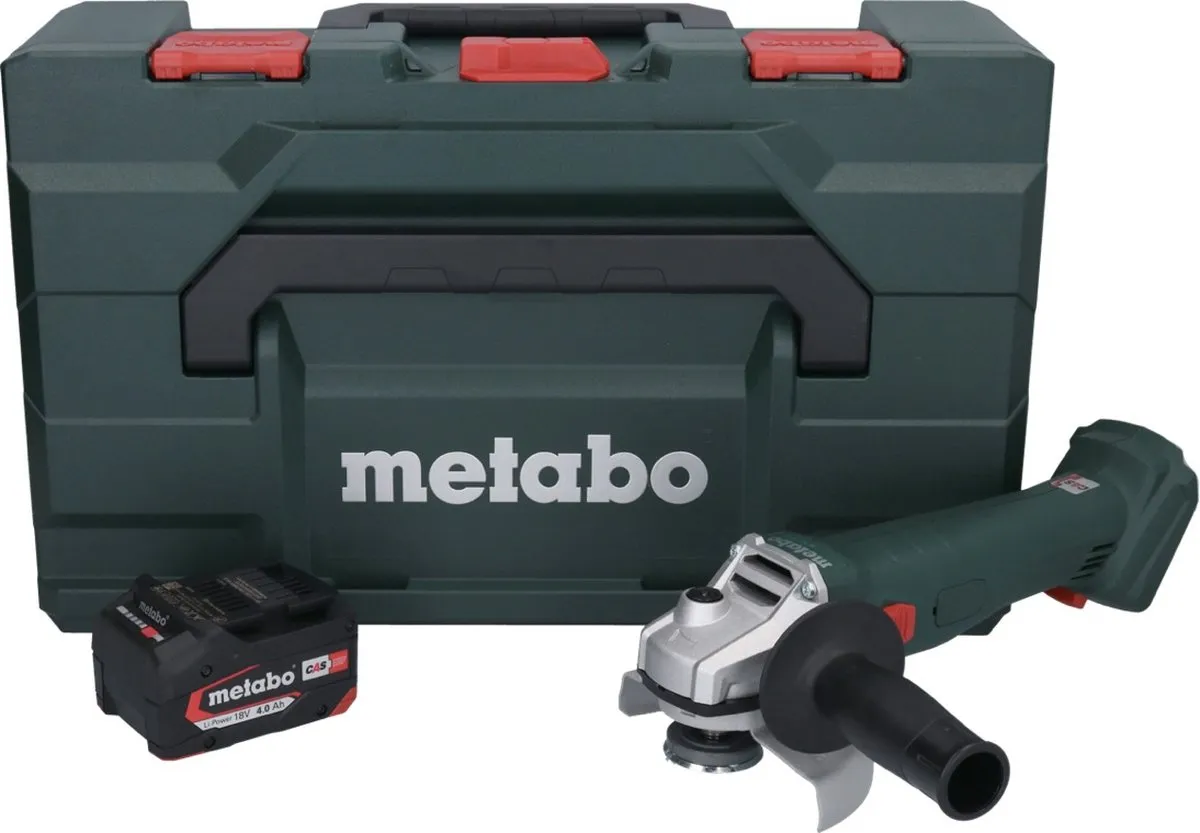 Metabo W 18 L 9-125 Haakse Slijper 125mm - 18V 4,0Ah